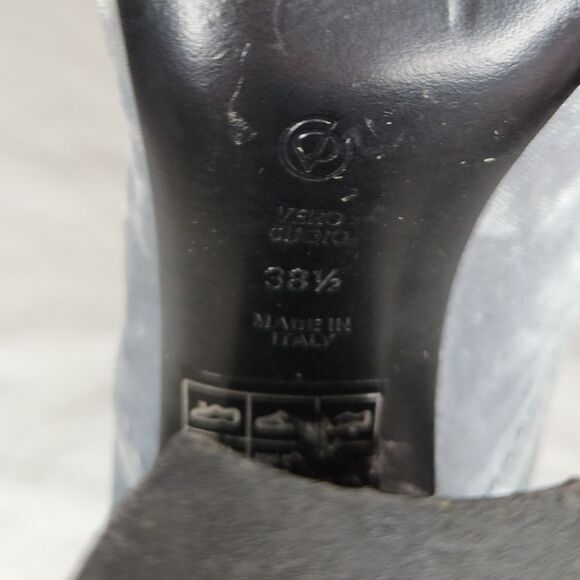 Philip Lim Aqua Velvet HighHeel Boots - Picture 13 of 15